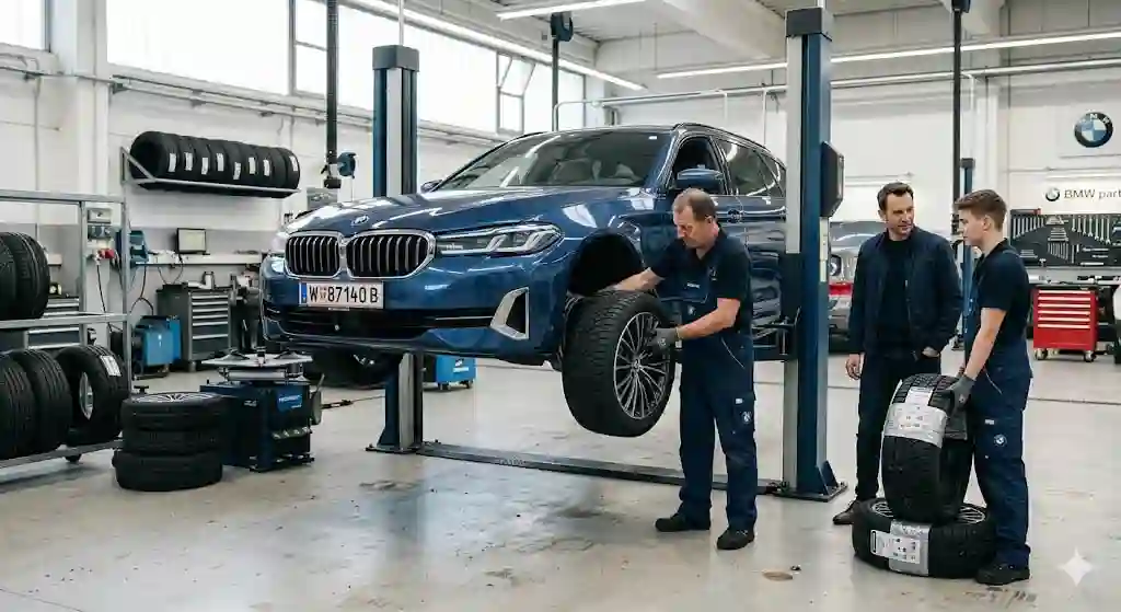 Шиномонтаж лучше выполнять в автосервисе