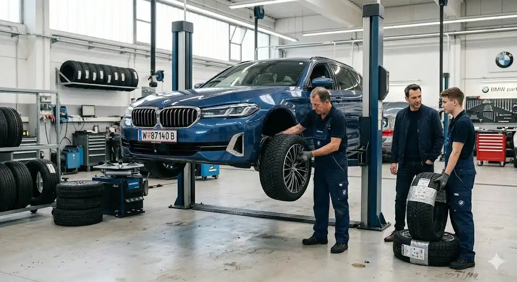 Шиномонтаж лучше выполнять в автосервисе